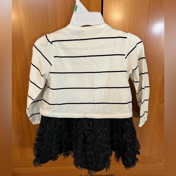 First impressions - white and black sleeveless dress and blazer - 18 months - Picture 2 of 8